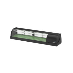 Hoshizaki HNC-150BE-R-BLH Sushi display case with LED lighting, right-sided