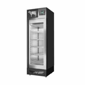 Stagionello - Meat Curing Device - 100 Kg - 4 vetri - Color nero - R290
