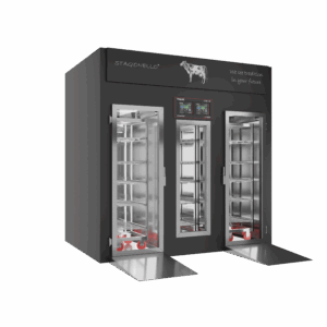 Stagionello - Meat Curing Device - 200+600 Kg Walk-in - Porta a vetro - Color nero - R290